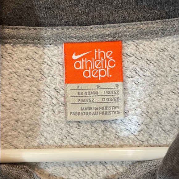 💜Nike Women's Dark Gray Full-Zip Sweatshirt - Picture 2 of 2